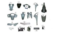 ÖN PANEL GRİ (DUTY 125)