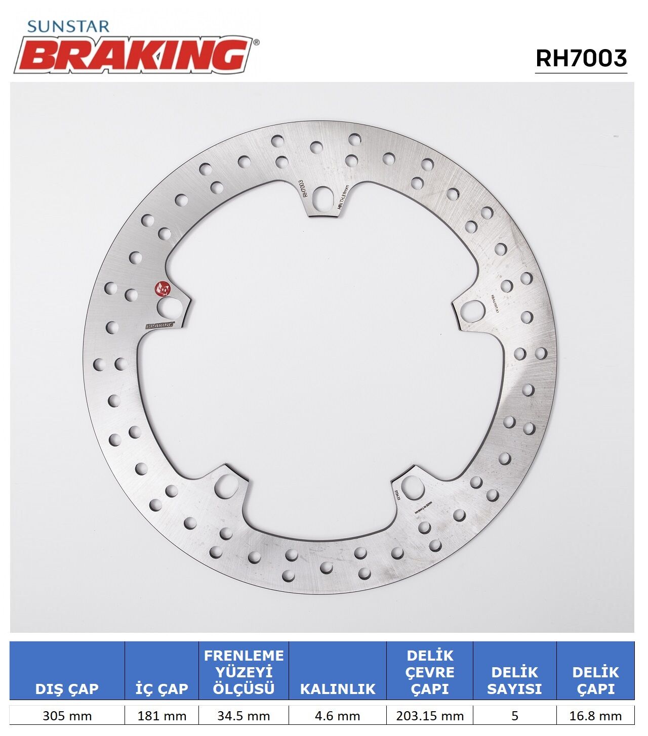 BMW K 1200 LT BMW YUVARLAK ÖN FREN DİSKİ