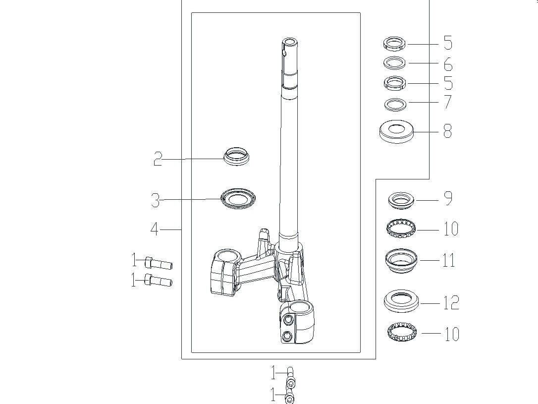 VOGE SR3 250 ÖN ÇATAL