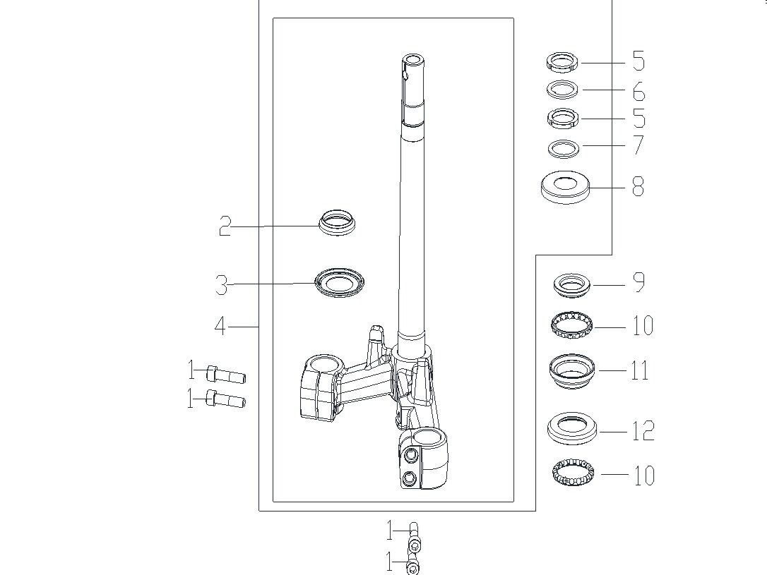 VOGE SR3 250 FURŞ TAKIMI 5