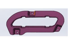 REGAL RAPTOR M1 Sis Lambası Çerçevesi Sol