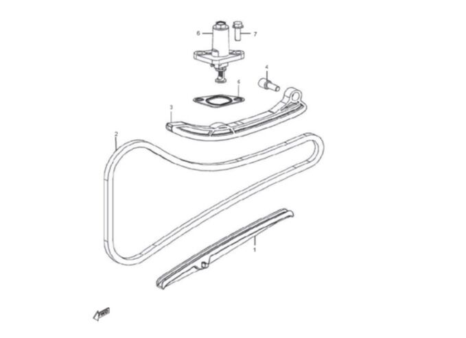 YUKİ DEFENDER 125 EKSNATRİK ALT GERGİ