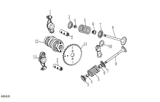 YUKİ HAMMER 125 SİBOP KEÇESİ