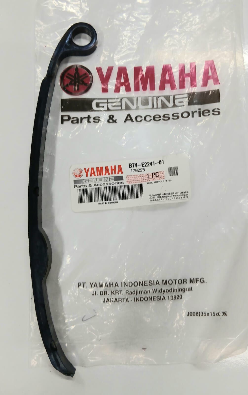 Yamaha X-MAX 250 EKSANTRİK KAUCUK LEVYE