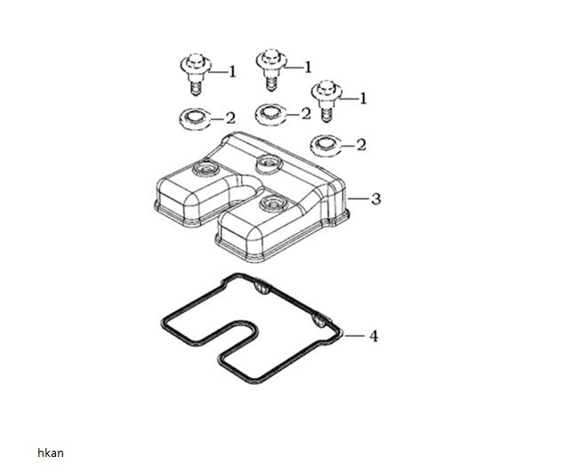 VOGE RALLY 300 KÜLBÜTÖR KAPAĞI
