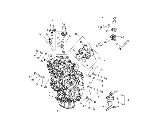 VOGE 525R MANİFOLT KELEPÇESİ