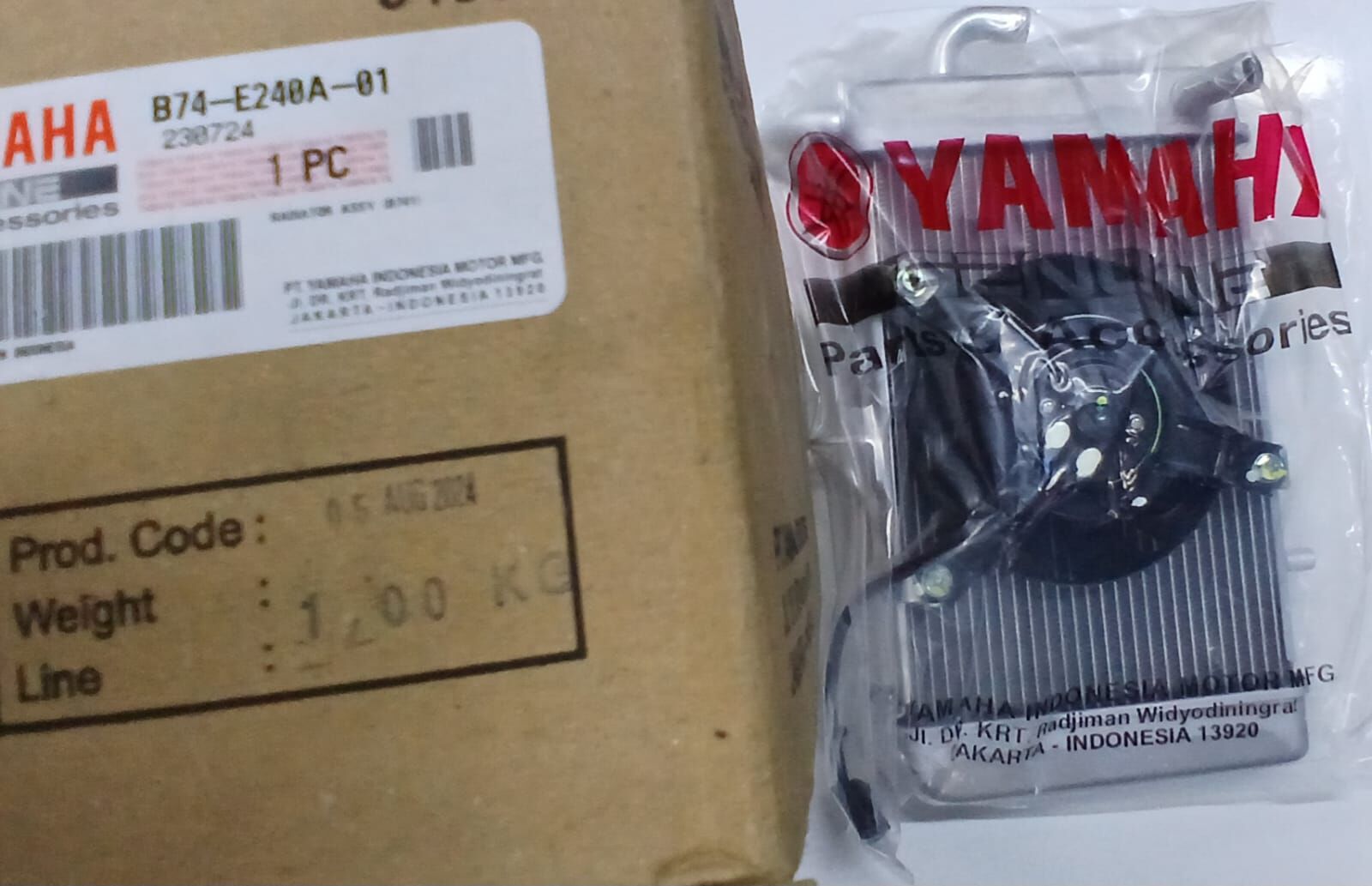 Yamaha X-MAX 250 RADYATÖR