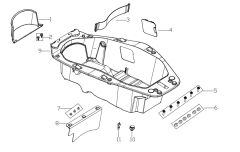 VOGE SR3 250 AKÜ KAPAĞI