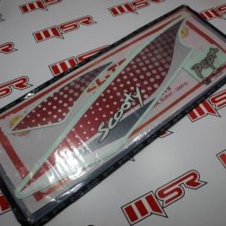 TVS SCOOTY PEP 90 CC STICKER KIRMIZI