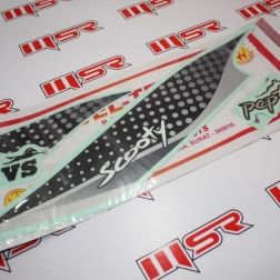 TVS SCOOTY PEP 90 CC STICKER SİYAH