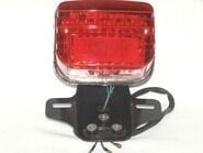 ARKA STOP 125 CG AGK SİYAH (KIRMIZI CAMLI)