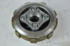 CG 125 DEBRİYAJ KOMPLE 4 YILDIZ + 5 BALATA CTVR