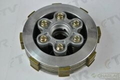 CG 125- 150 DEBRİYAJ KOMPLE 6 YILDIZ + 6 BALATA CTVR