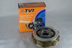 CG 200 DEBRİYAJ KOMPLE 6 YILDIZ + 6 BALATA CTVR