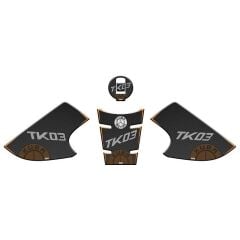 KUBA TK-03 2021 - 2024 UYUMLU TANK PAD SET 003