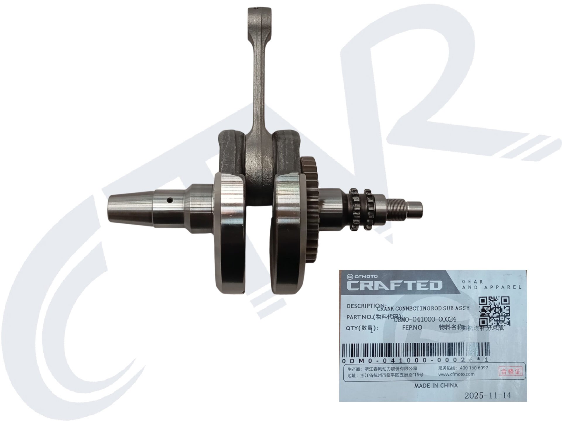 CF MOTO 250NK- 250SR KRANK ORJ 0DM0-041000-00024