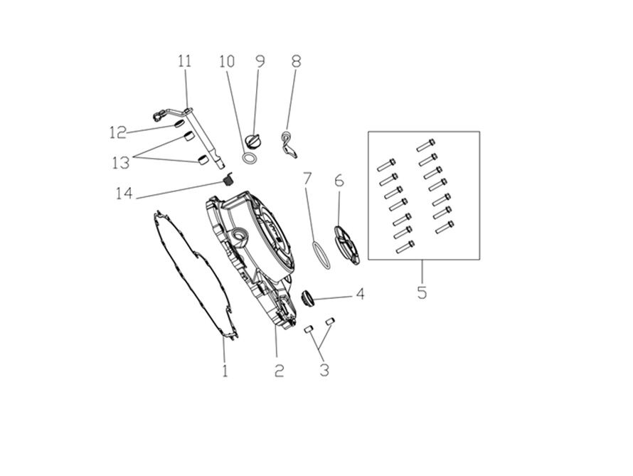 VOGE 525R DEBRİYAJ KAPAĞI