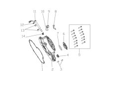 VOGE 525R DEBRİYAJ KAPAĞI