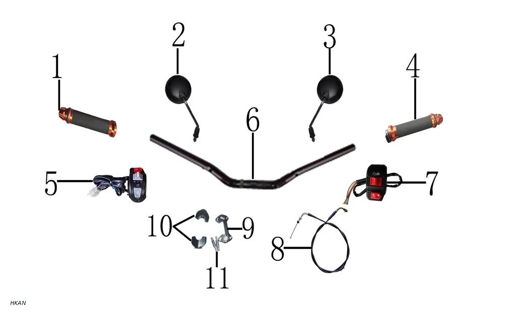 YUKİ HAMMER 125 GİDON SABİTLEME ALT
