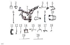 YUKİ HAMMER 125 BRAKET 1
