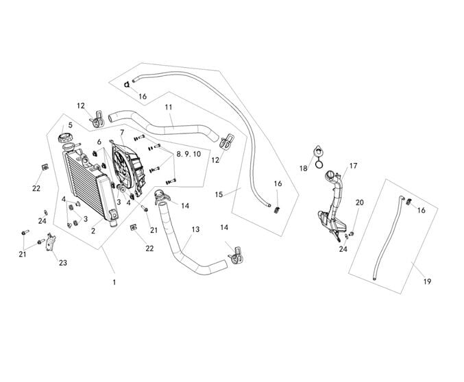 VOGE 525R SU DEPO HORTUMU 1