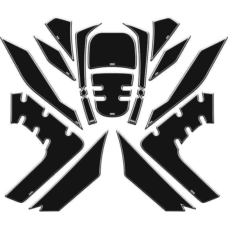 HONDA FORZA 2018 - 2020 UYUMLU Tank Pad Set 006