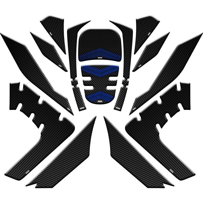 HONDA FORZA 2018 - 2020 UYUMLU Tank Pad Set 007