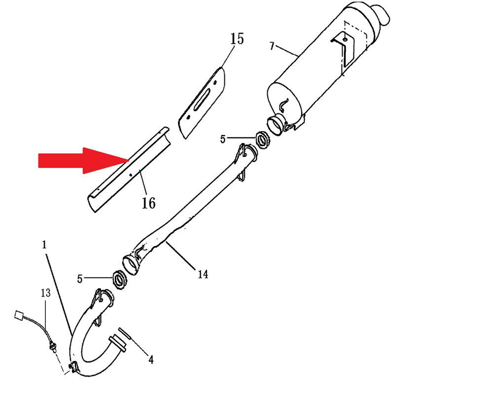 REGAL RAPTOR Promax 500 Egzoz Orta Boru Koruma Sacı