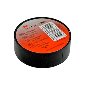 LAMBRETTA V 200 PVC İZOLE BANT SİYAH (18MM) (10 ADET SATILIR)