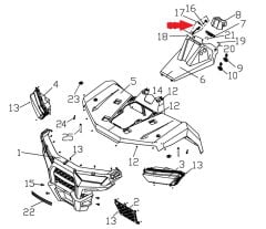 REGAL RAPTOR F320 Kontak