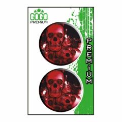 KURUKAFA (5X5 cm) İKİLİ DAMLA ETİKET 099