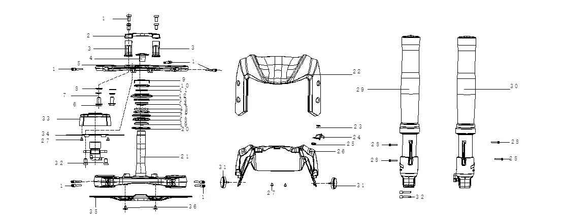 VOGE 525DSX KONTAK BRAKET