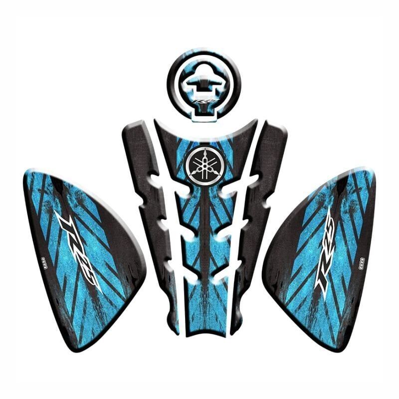 YAMAHA R25 2014 - 2018 UYUMLU TANK PAD SET 016