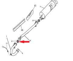REGAL RAPTOR Promax 500 Egzoz Bogaz Contası