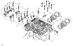 VOGE 525R SİLİNDİR ÜST CONTA
