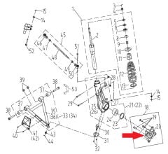REGAL RAPTOR F320 Teker Flanş