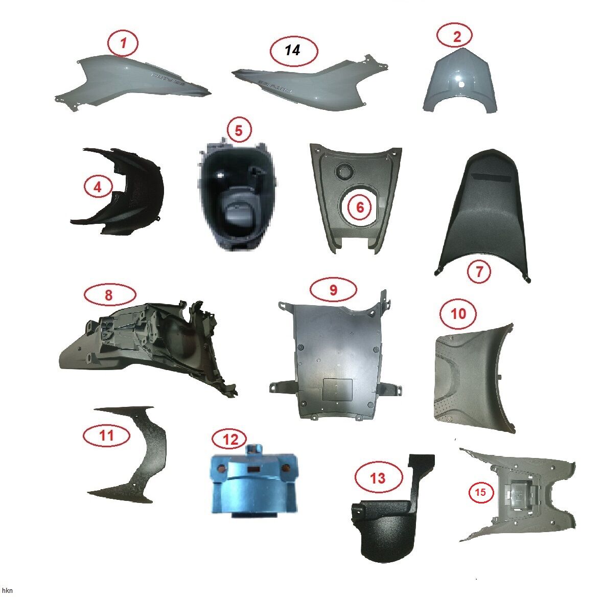 ARKA İÇ ÇAMURLUK (DUTY 125)