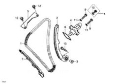 VOGE 525R EKSANTRİK GERGİ PALETİ ÜST