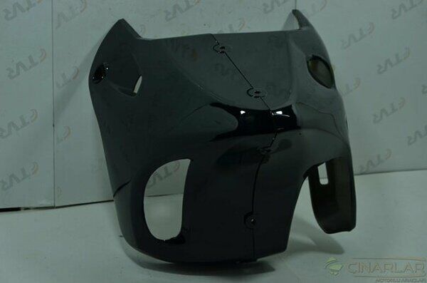 AGK- CG 125 MOTOR ALT RÜZGARLIK SİYAH (SAKAL) CTVR