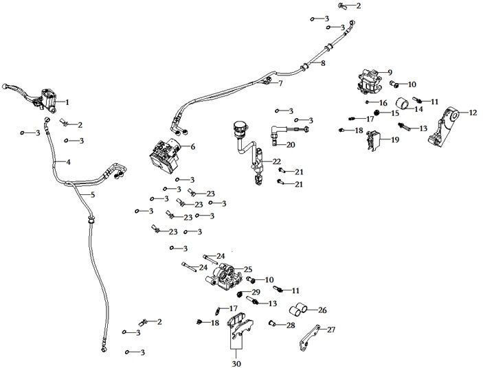 VOGE RALLY 300 ABS SİSTEMİ