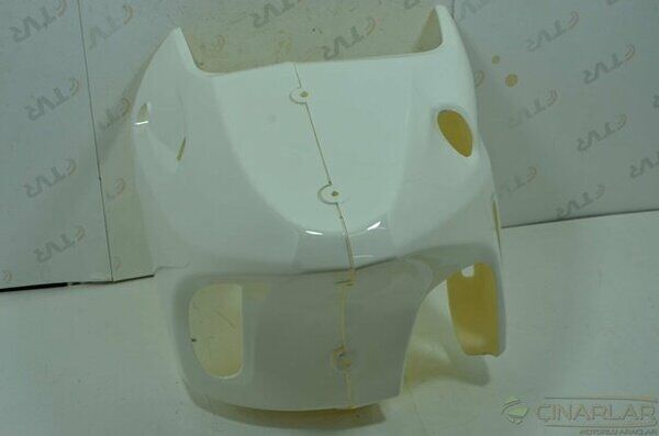 AGK- CG 125 MOTOR ALT RÜZGARLIK BEYAZ (SAKAL) CTVR