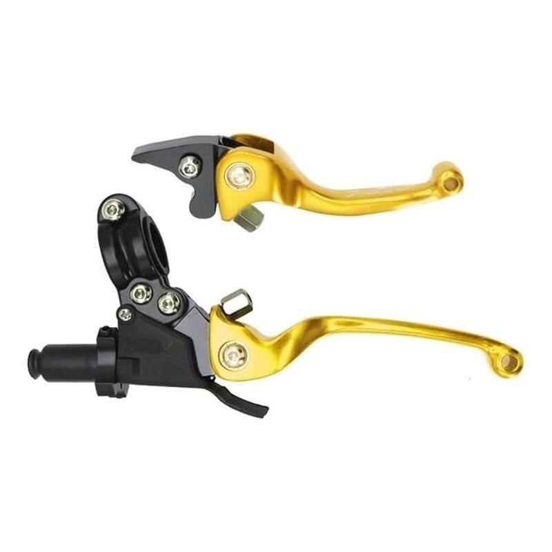 UNİVERSAL DEBRİYAJ - FREN KOLU SETİ AYARLANABİLİR GOLD