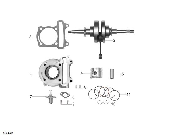 PİSTON PİMİ ( RİSOTTO 50 )