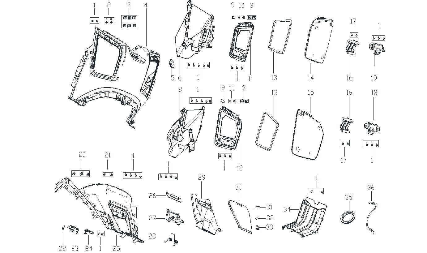 VOGE SR3 250 TORPİDO KAPAK MIKNATISI