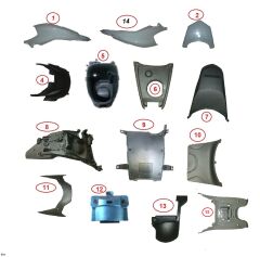 MOTOR ALT KORUMA PLASTİK (DUTY 125)