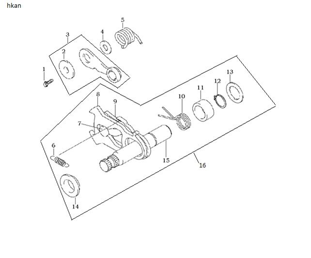 VOGE RALLY 300 VİTES DEGİŞTİRME MİLİ
