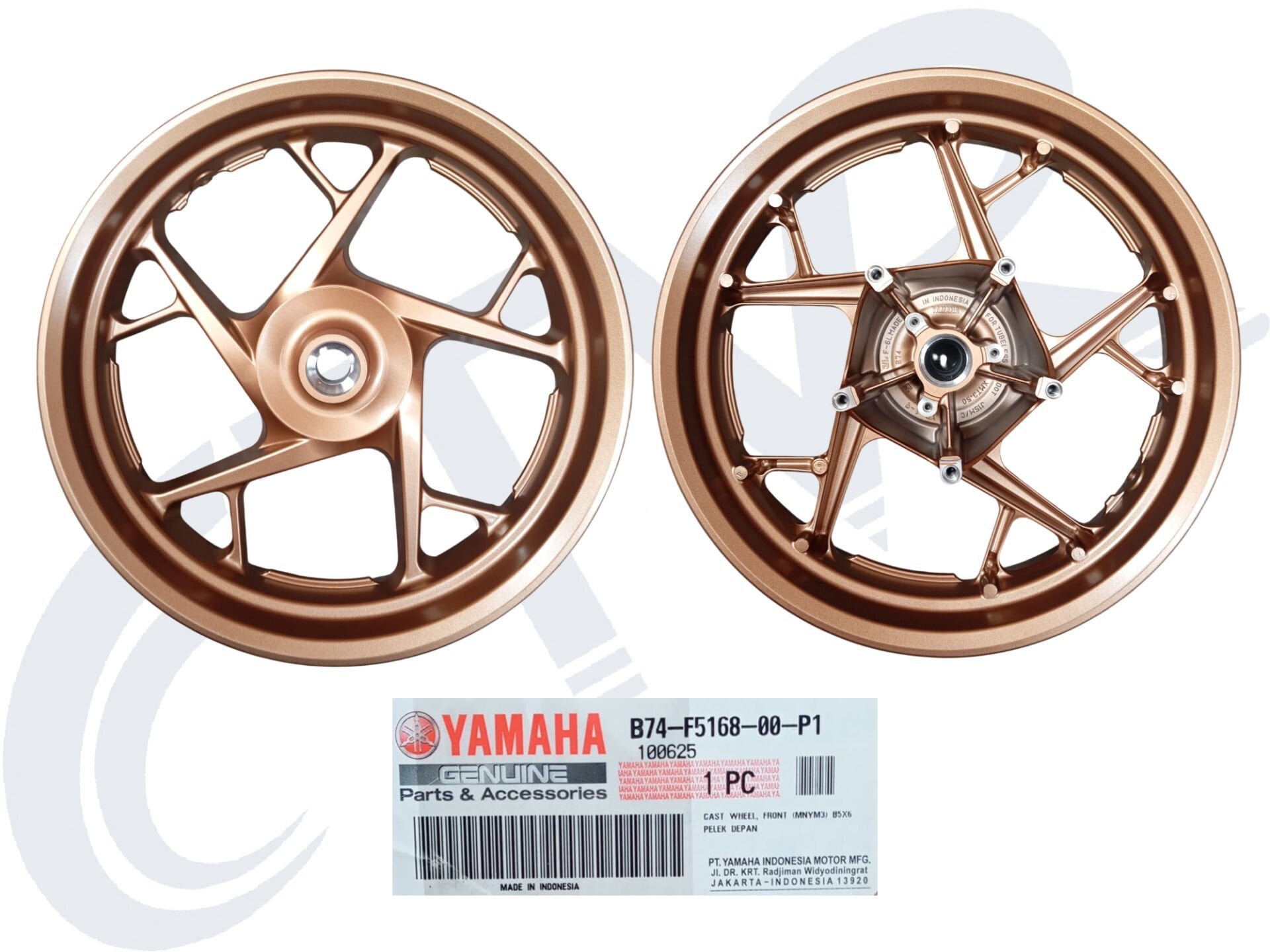 YAMAHA XMAX 250 2022 ÖN JANT ORJ B74-F5168-00-P1