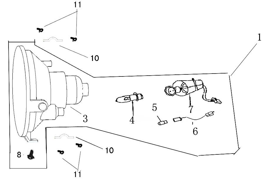 YUKİ RETRO FAR AMPULÜ