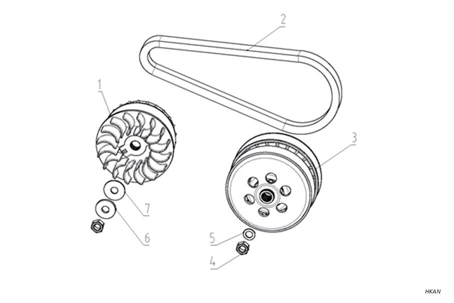 VOGE SR3 250 ÖN VARYATÖR SET