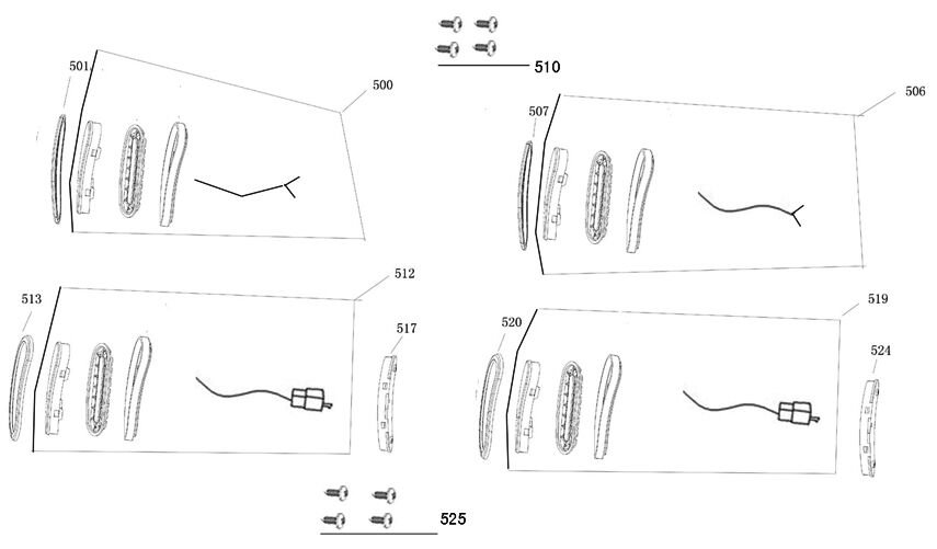 YUKİ RETRO ARKA SİNYAL SOL